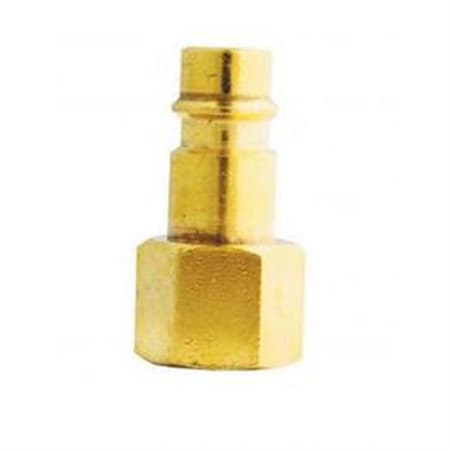 Milton V-Style 1/4" FNPT Brass Plug 761